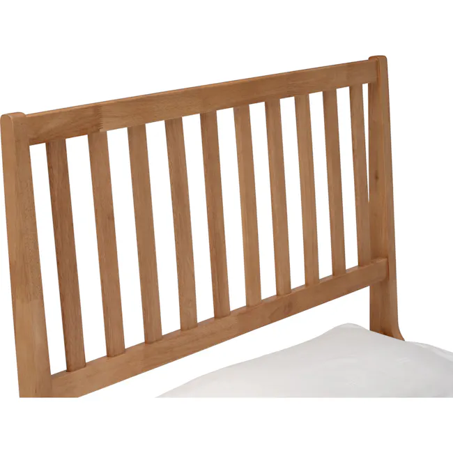 Cleveland Wooden Queen Bed - Natural - 5