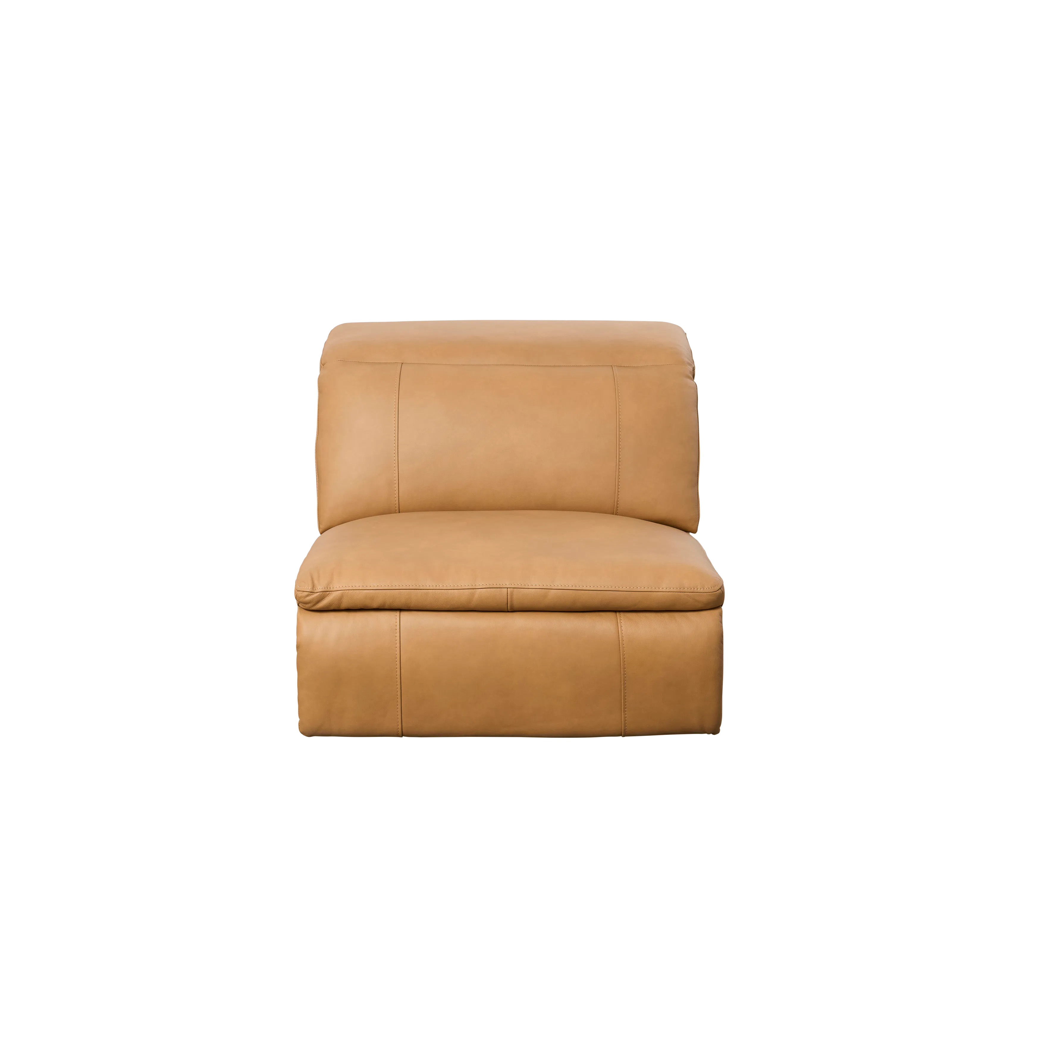 Clyde Armless Unit - Oslo Tan (Top Grain Leather)