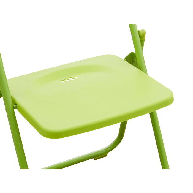 Nixon Folding Chair - Lime Green - 5