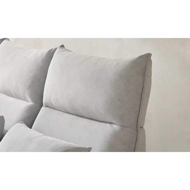 Cornell 3 Seater Adjustable Sofa - Grey (Pet Friendly) - 23