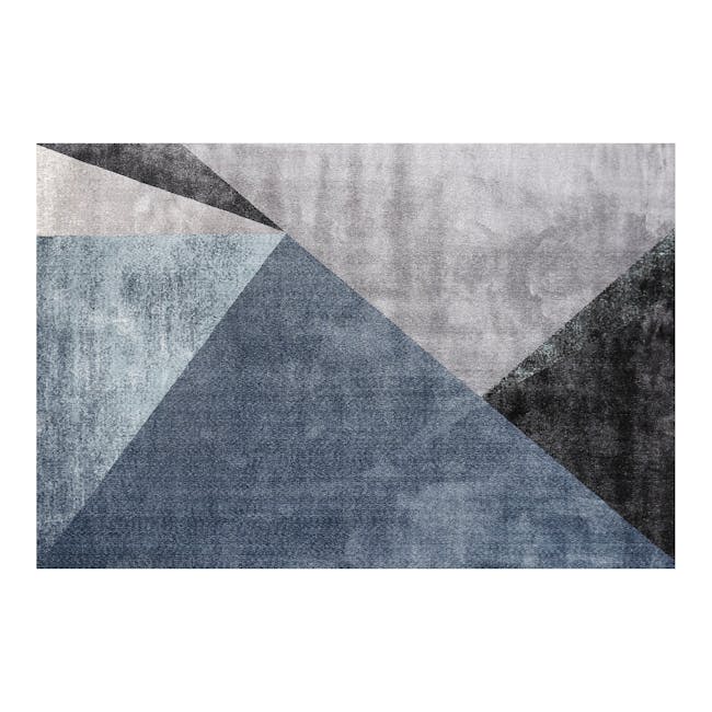 Gio Low Pile Rug - Blue (2 Sizes) - 0