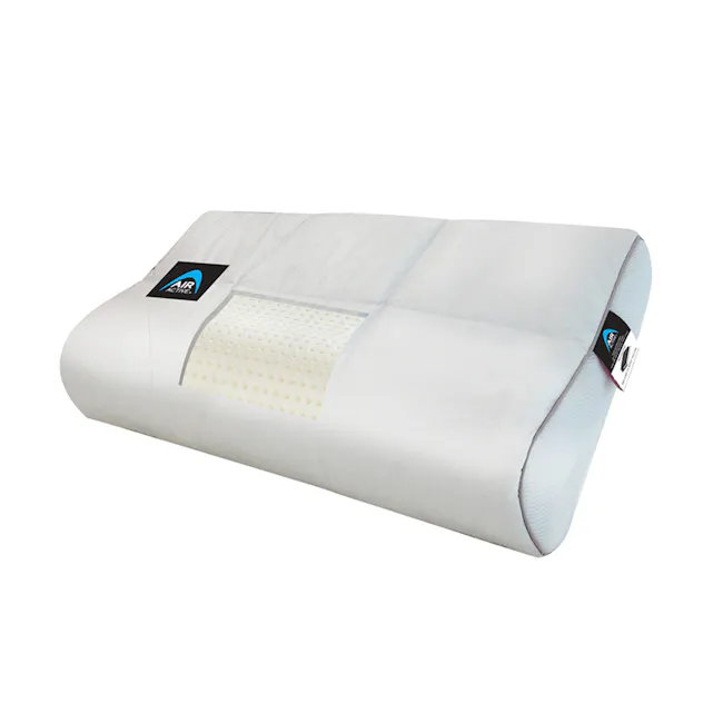 Dorma Air Active Deluxe Shoulder Pillow - 2 - Air Active mattress with perforated foam, ergonomic design, cushioned support