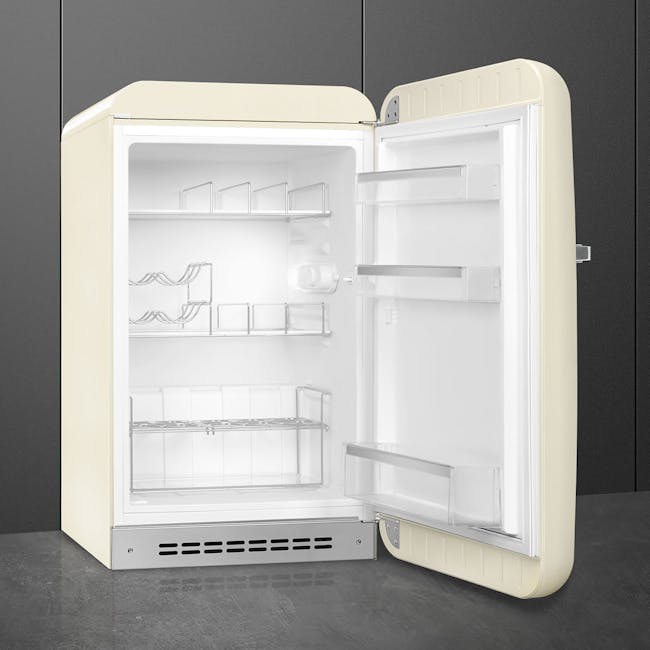 SMEG FAB10 Mini Refrigerator 122L - Cream - 2