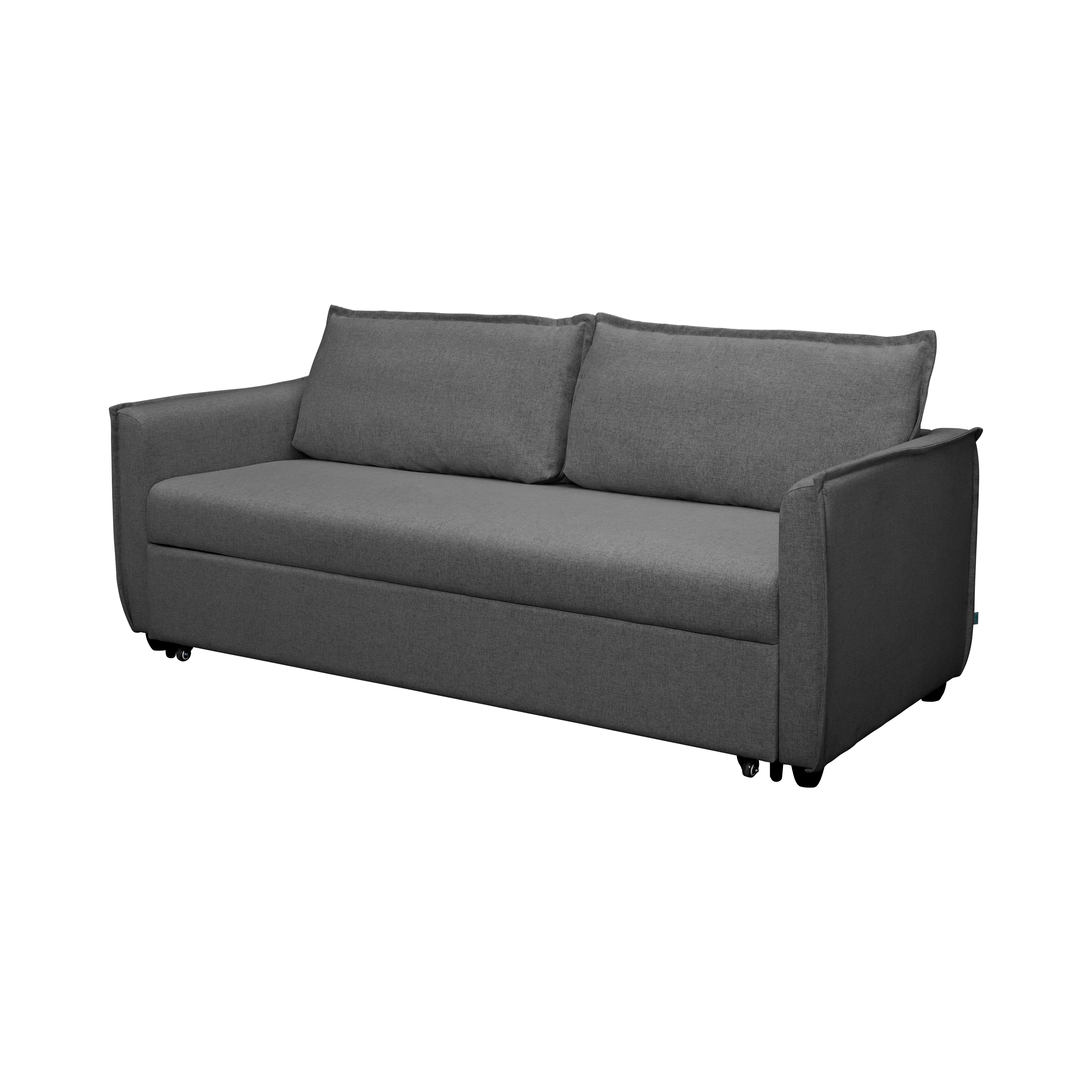 Pierre 3 Seater Sofa Bed - Charcoal Grey - 13