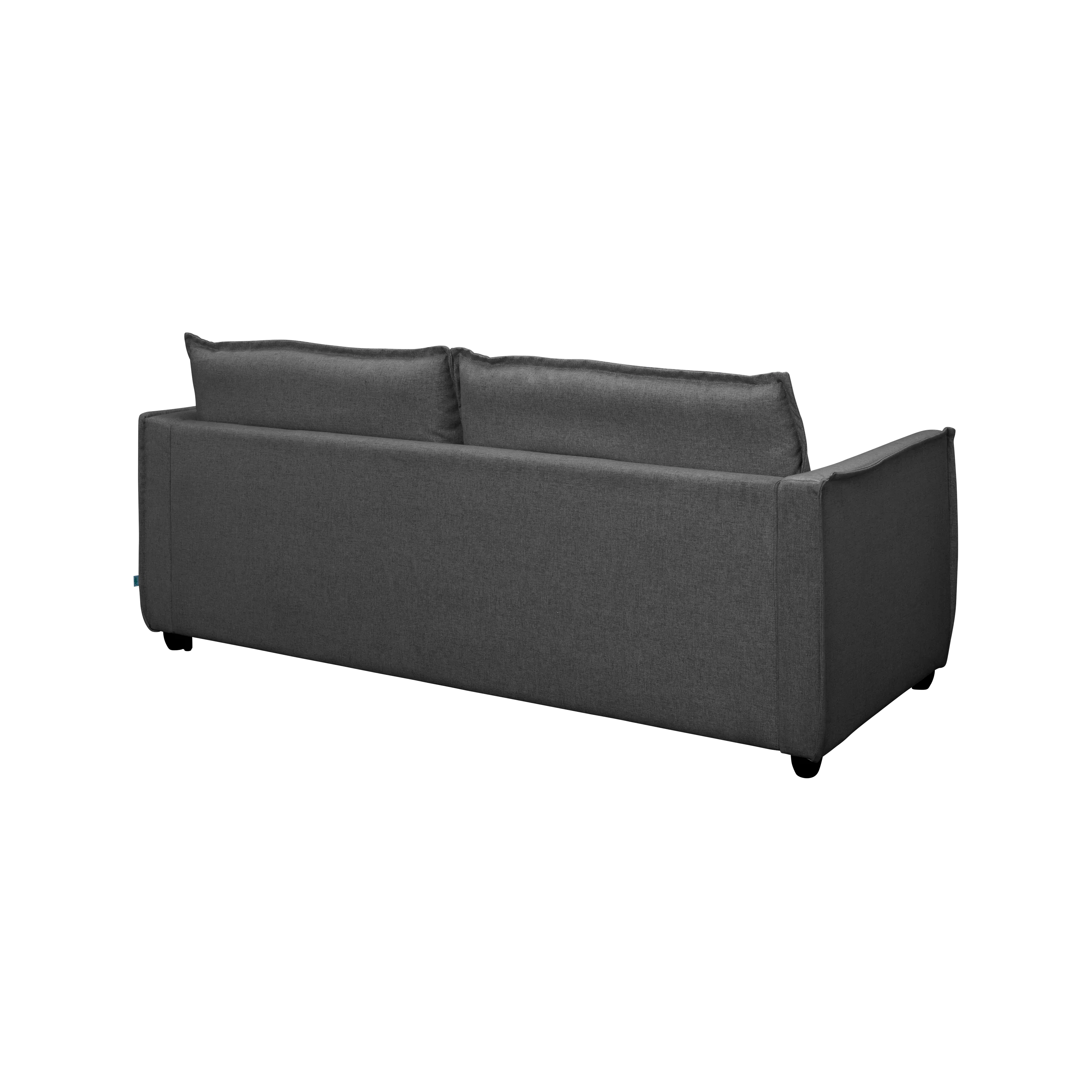 Pierre 3 Seater Sofa Bed - Charcoal Grey - 7