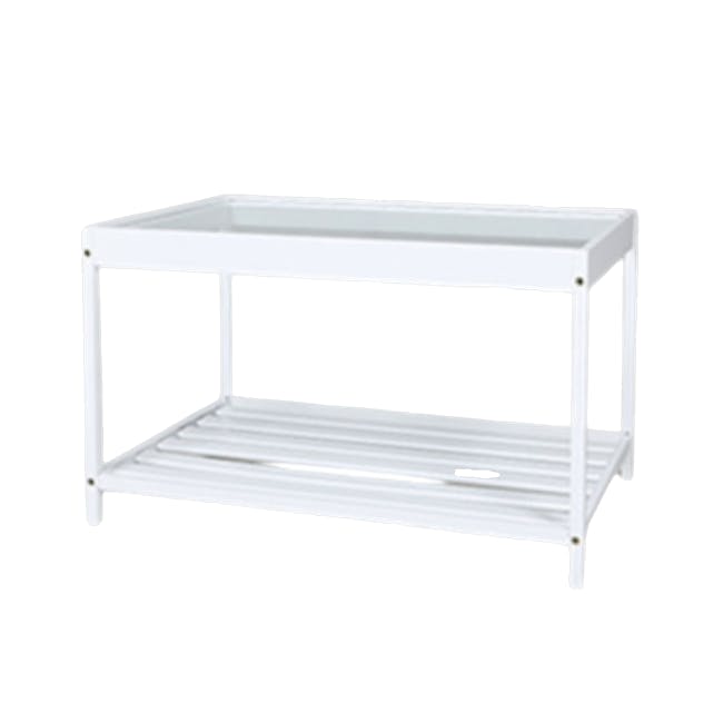 Galeb Coffee Table - White - 1