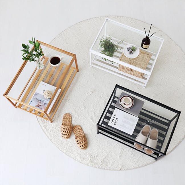 Galeb Coffee Table - White - 8