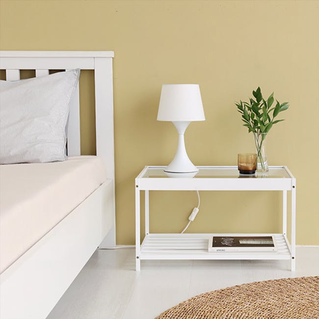 Galeb Coffee Table - White - 4