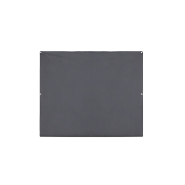 Complete Blackout Magnetic Window Cover - Charcoal - 12