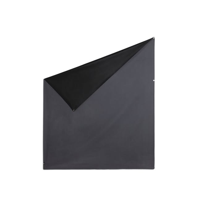 Complete Blackout Magnetic Window Cover - Charcoal - 15