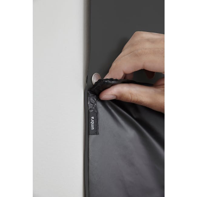 Complete Blackout Magnetic Window Cover - Charcoal - 22