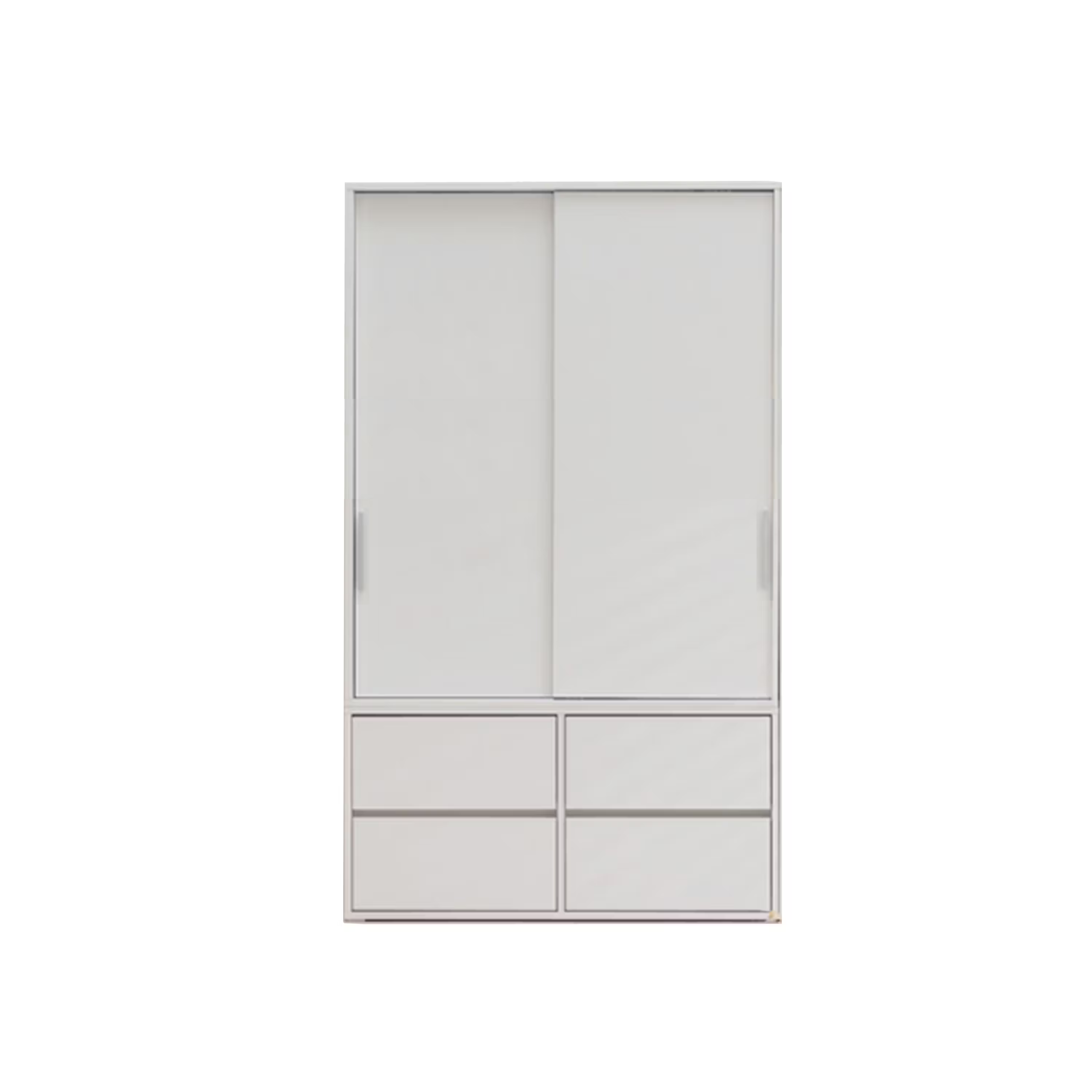 Daphne Sliding Wardrobe 1.2m - White