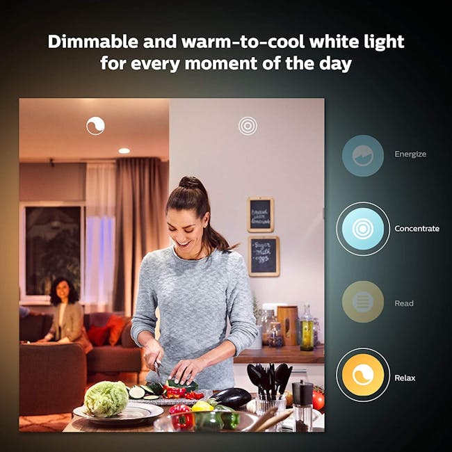 Philips Hue White and Colour Ambiance Starter Kit 9W A60 (Bluetooth) - 5
