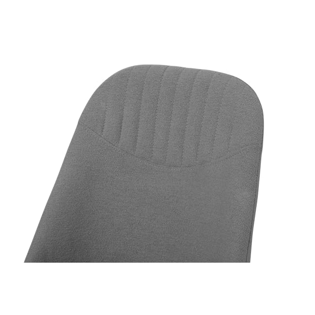 Nadin Mid Back Office Chair - Slate Grey (Fabric) - 4
