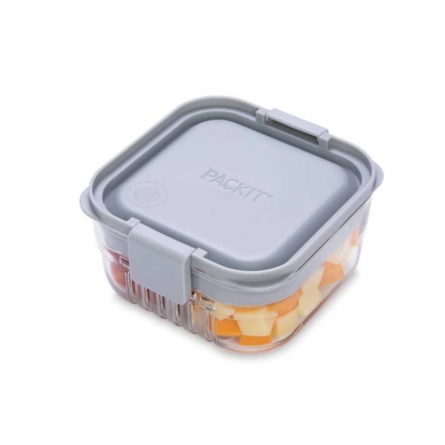 PackIt Mod Snack Bento Container - Grey - 8