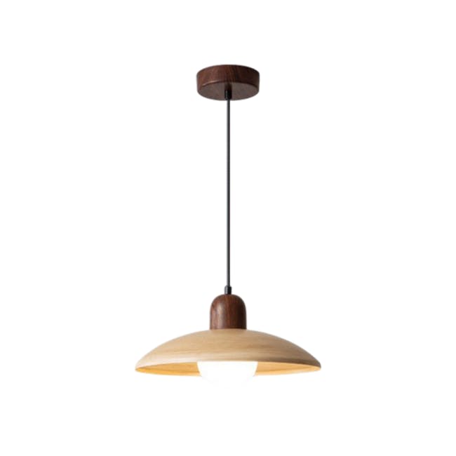 (As-is) Kenya Pendant Lamp - Oak - 1