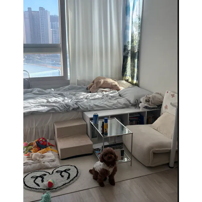Ayla Floor Sofa Bed - Ivory - 12