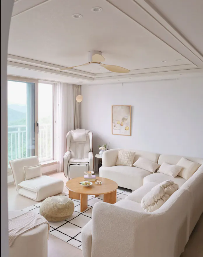 Ayla Floor Sofa Bed - Ivory - 10