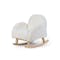 Childhome Kids Teddy Rocking Chair - Off White Natural - 0