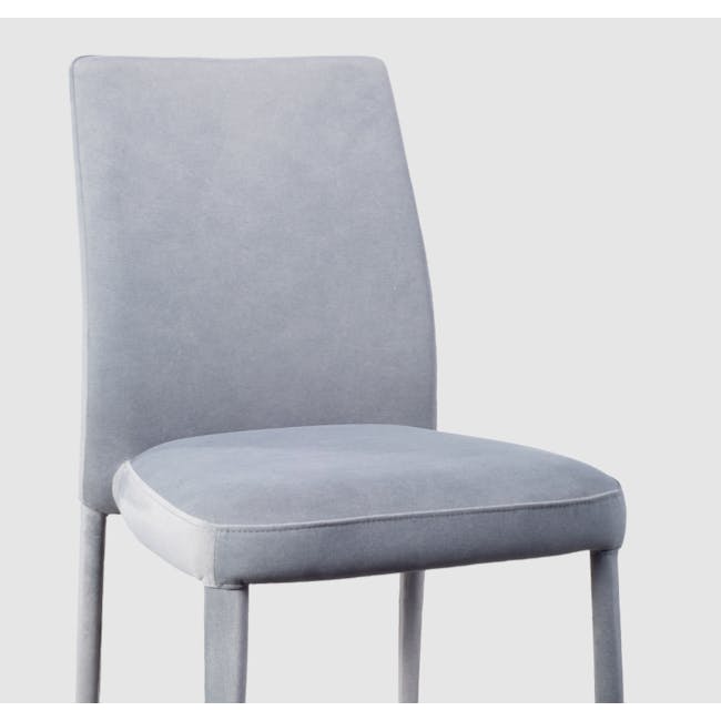 Albert Dining Chair - Grey - 4