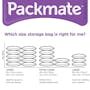 Pack Mate High Volume Cube Vacuum Storage Bags (2pc High Volume) - X-Large - 6
