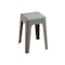 Nico Square Stackable Stool - Grey