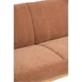 Mendo 2 Seater Sofa - Coral (Fabric) - 5