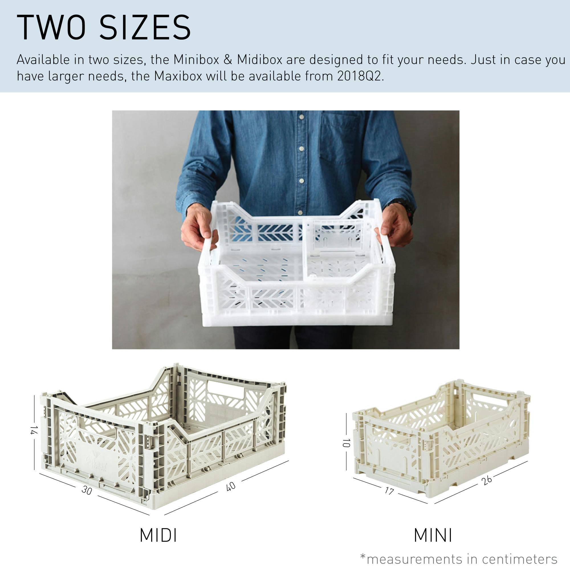 Midi Foldable Storage Box from Aykasa – STUDIO MINI