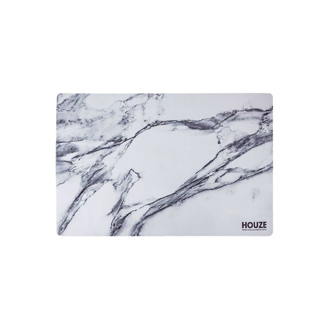 HOUZE Diatomite Ultra Absorbent Soft Mat - Grey Marble - 0
