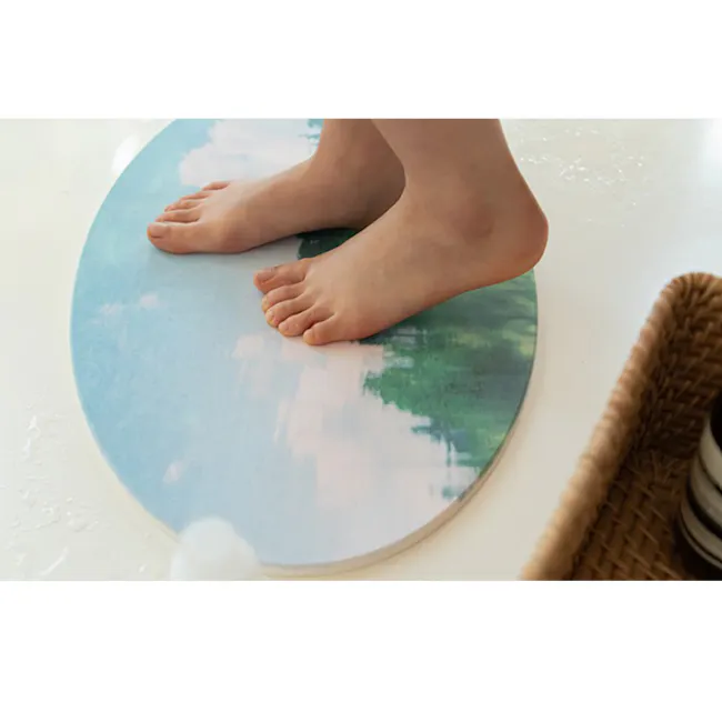 DAILYLIKE Diatomite Bath Mat - Pond - 2