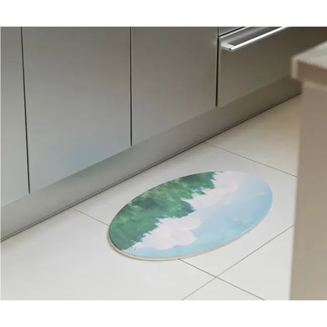 DAILYLIKE Diatomite Bath Mat - Pond - 5