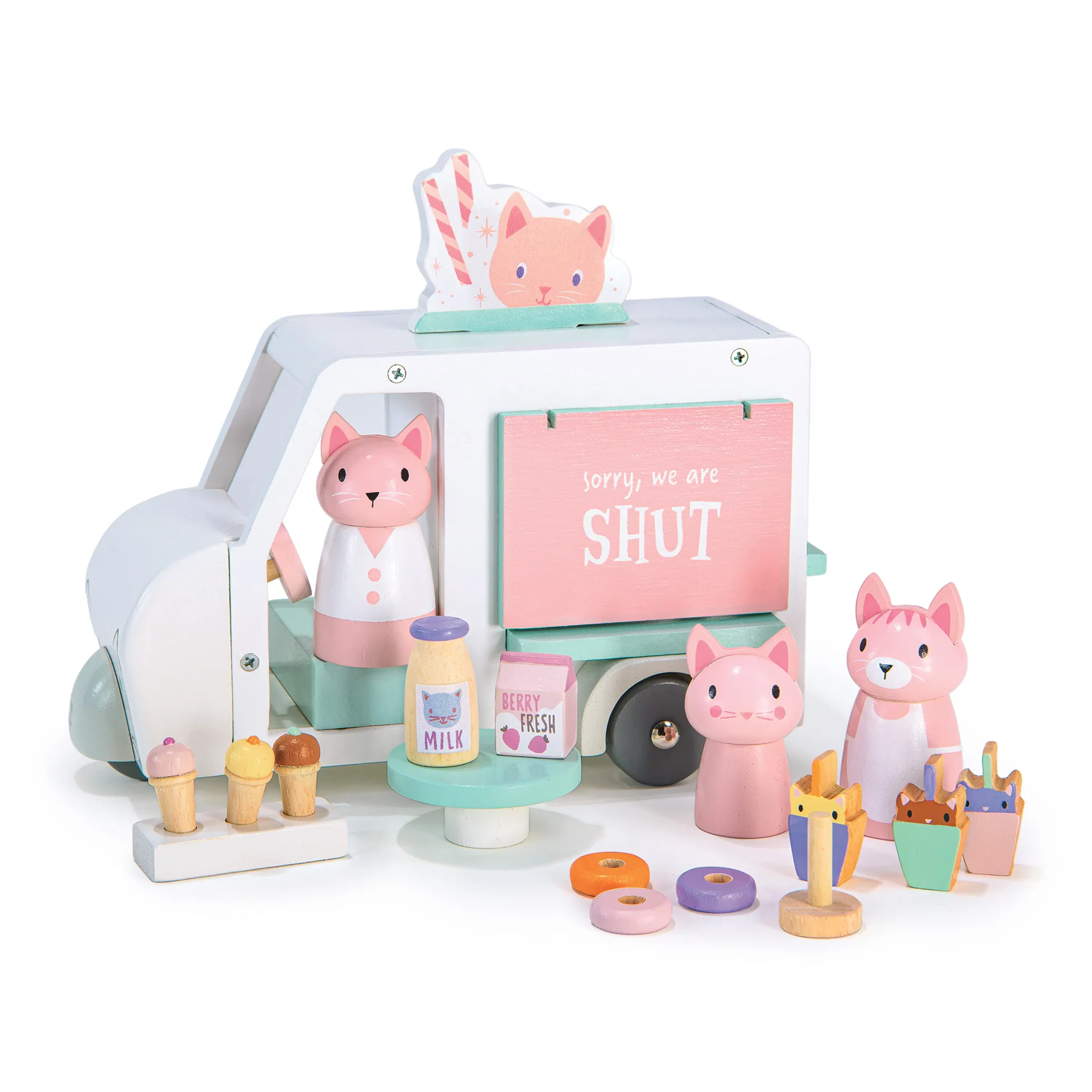 Kitty's Milkshake Van by Tender Leaf Toys main image 1
