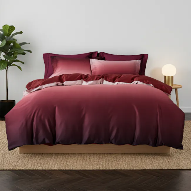 Sora Pima Cotton Full Bedding Set - Sunset (2 Sizes) - 1