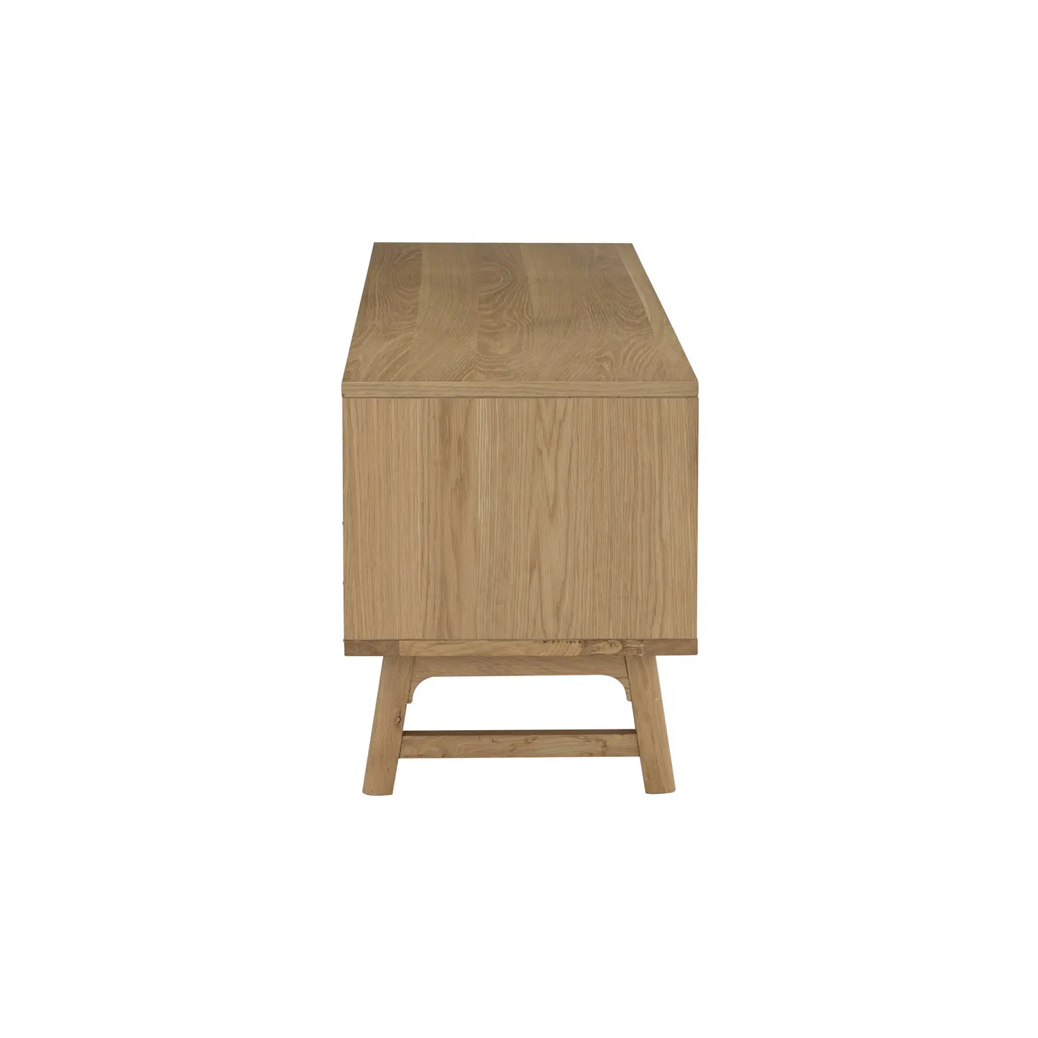 Gianna TV Console 1.8m - 9 - Wooden side table, minimalist design, natural wood finish, rectangular shape, sturdy base