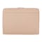 Personalised Saffiano Leather 16" Laptop Sleeve - Nude