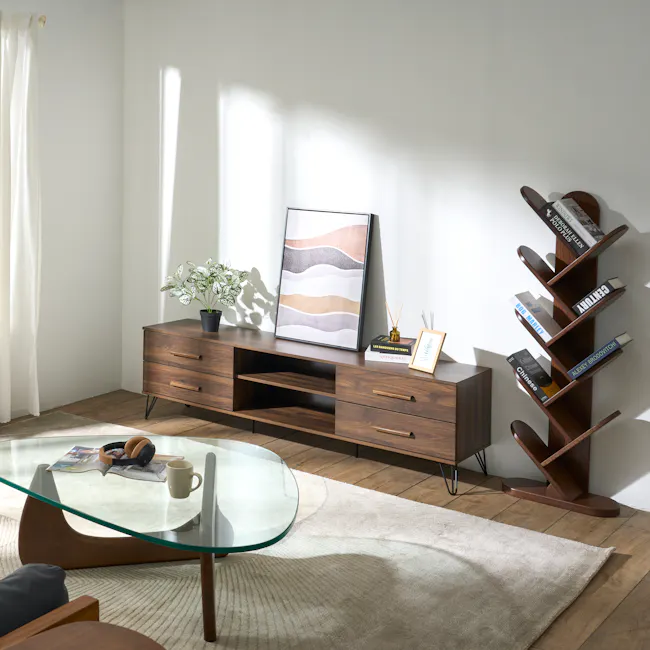 Sandra TV Cabinet 1.8m - Walnut - 2