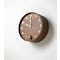 Pace M Size Wall Clock - Brown Wood - 4