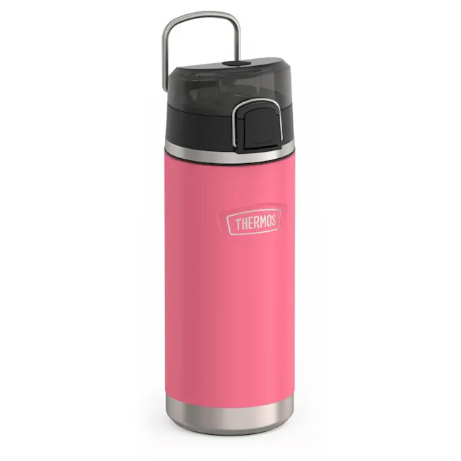 Thermos® ICON™ Stainless Steel Kids Lid Bottle with Spout 530ml (IS2502) - Hot Pink - 3