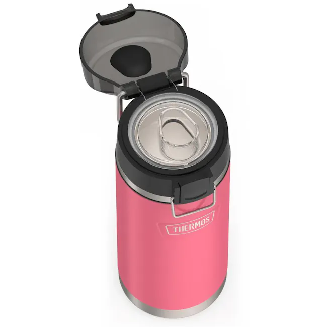 Thermos® ICON™ Stainless Steel Kids Lid Bottle with Spout 530ml (IS2502) - Hot Pink - 4