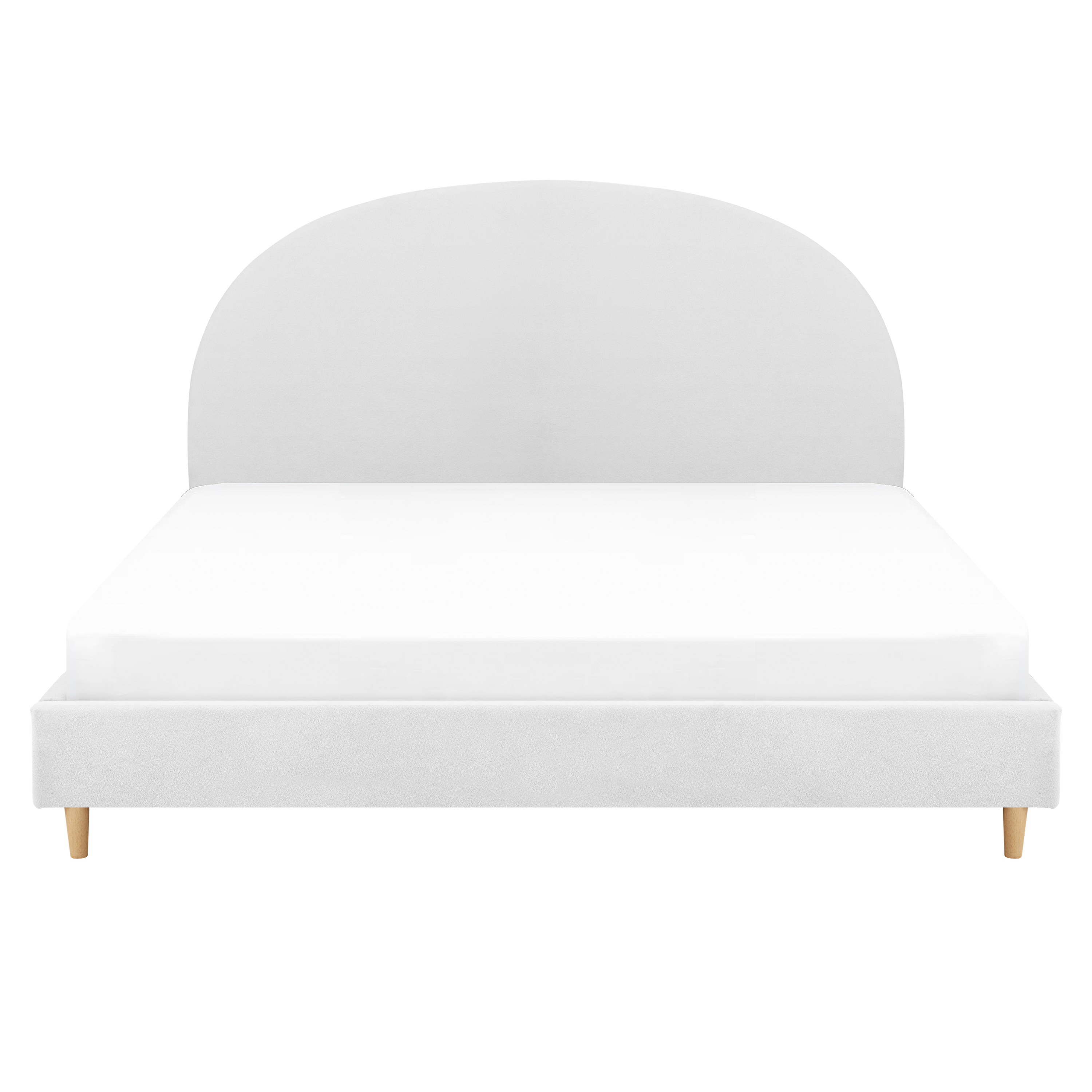 Aspen King Bed - Cloud White