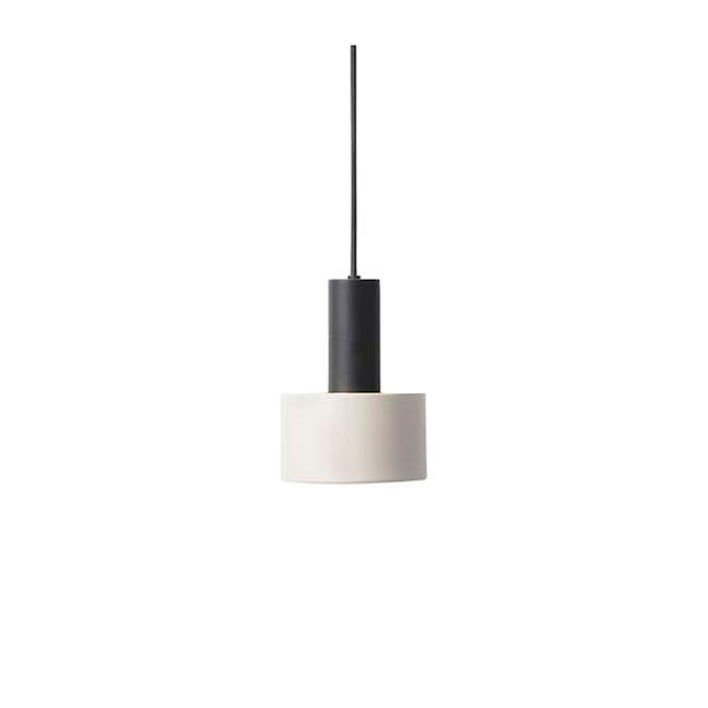 Victoria Pendant Lamp - Black, Light Grey - 0