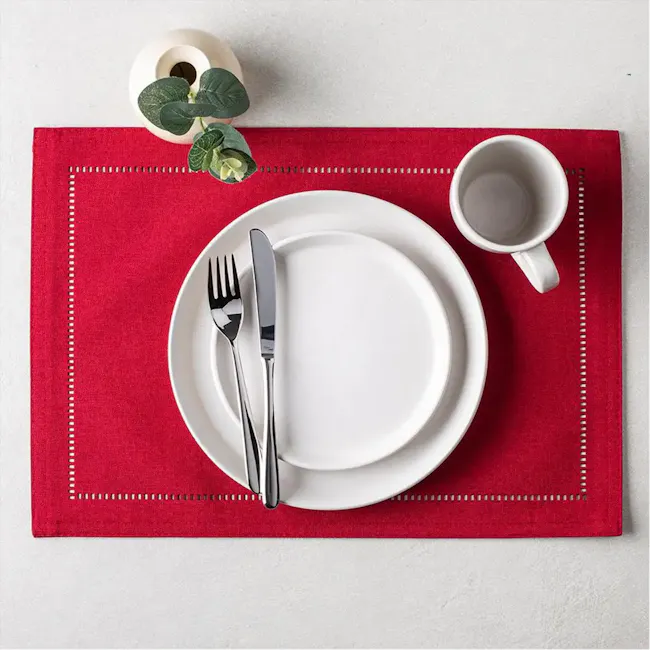 RAPEE SONIA Placemat - Red - 2