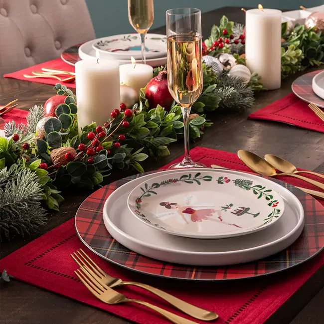 RAPEE SONIA Placemat - Red - 4