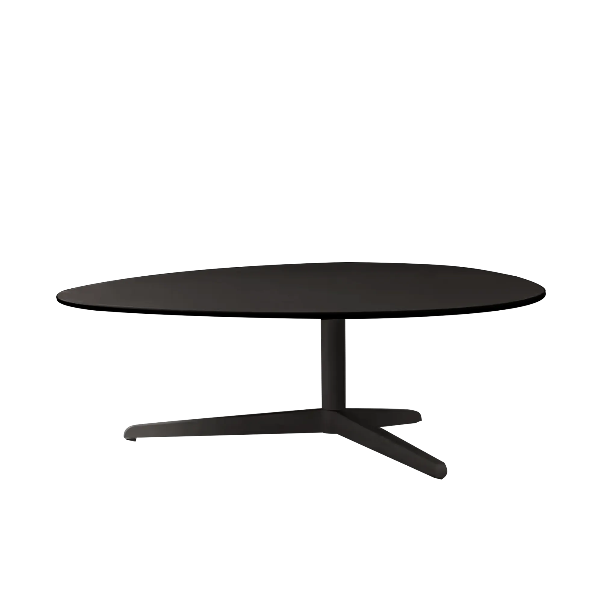 Lunea Coffee Table 1m - Black (Ceramic)
