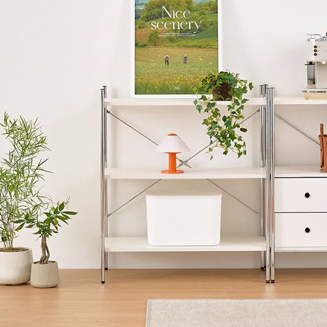Allie 3-Tier Shelf - White - 3