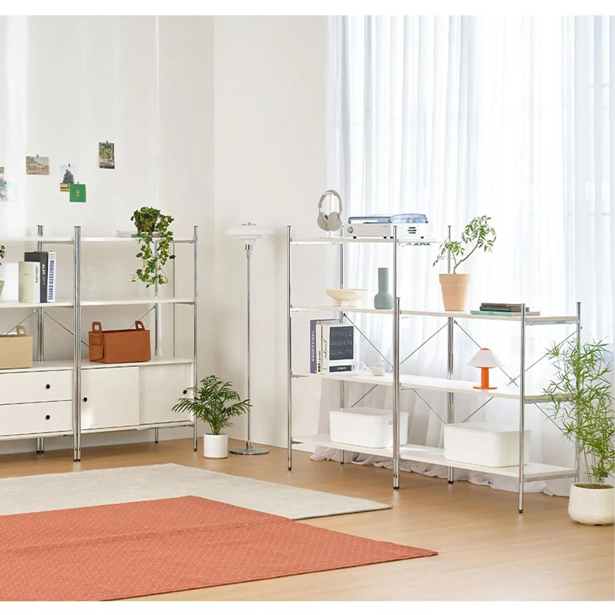 Allie 3-Tier Shelf - White - 7