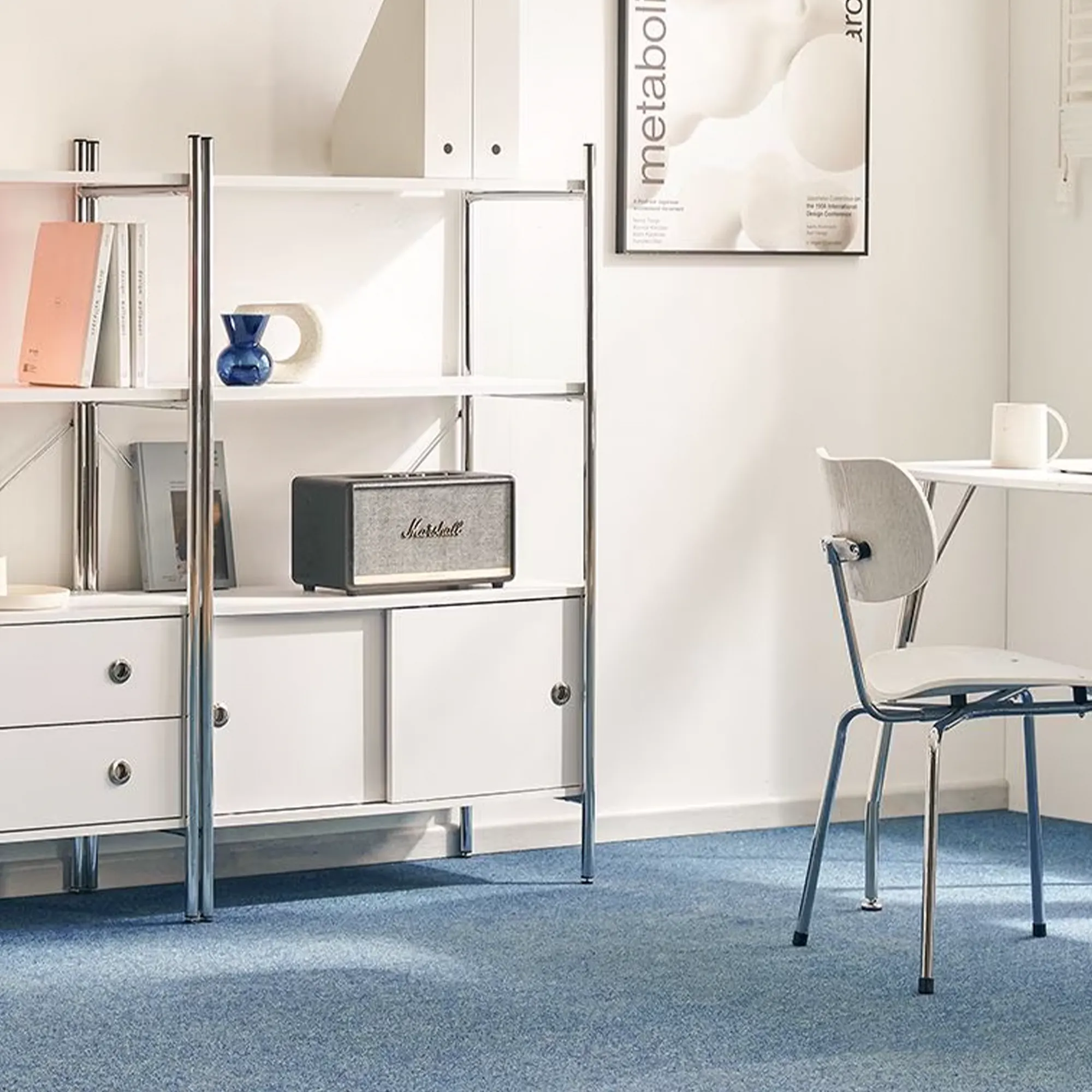 Allie 3-Tier Shelf - White - 19