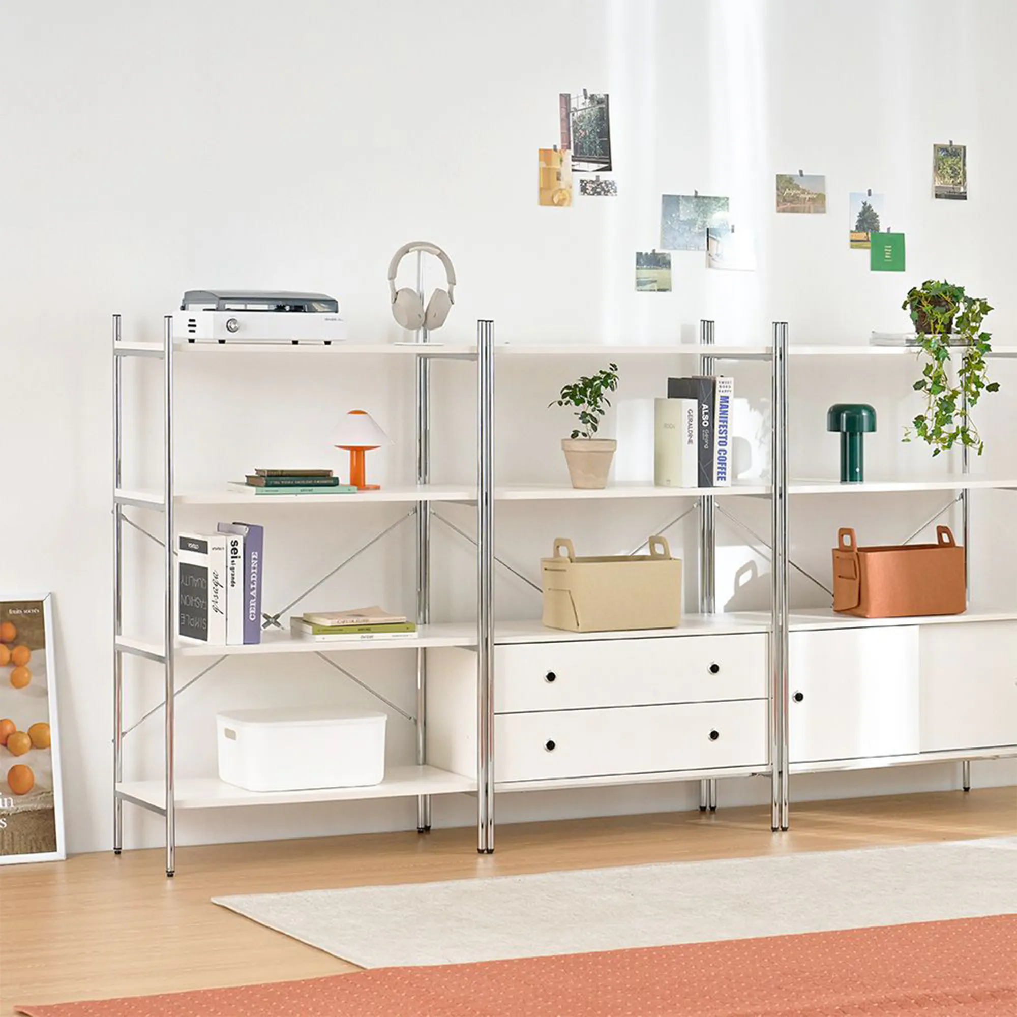 Allie 3-Tier Shelf - White - 22