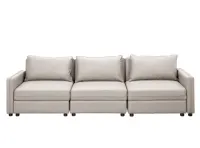 Cameron 4 Seater Storage Sofa - Grey (Pet Friendly)