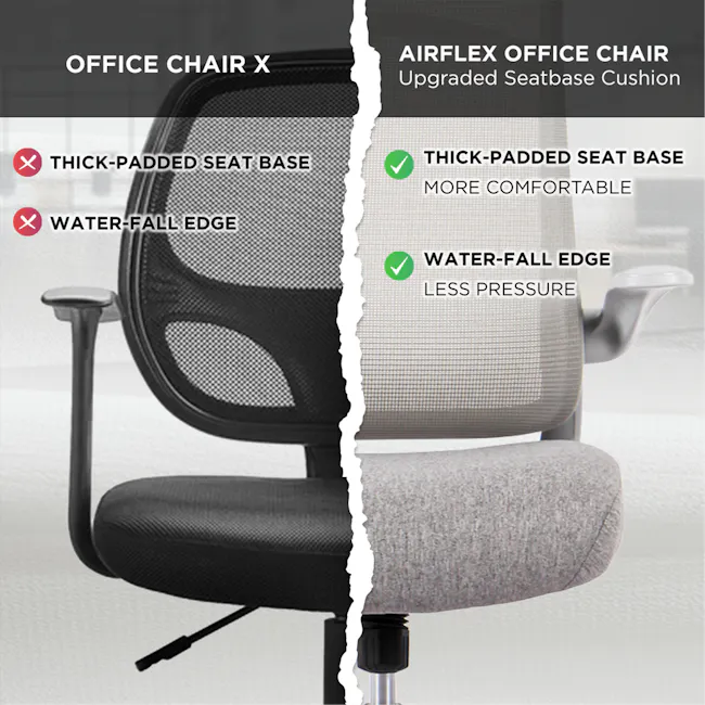 TT AIRFLEX Ergochair - Graphite Black - 5